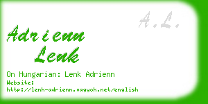 adrienn lenk business card